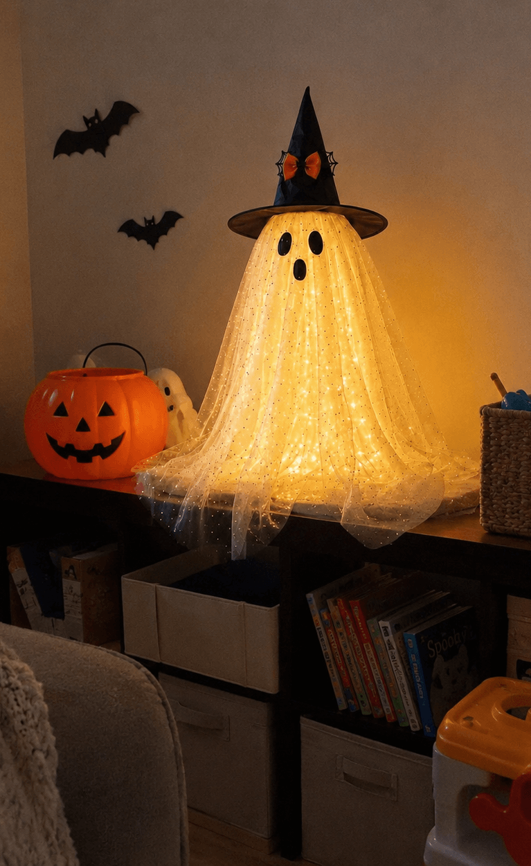 LumiGhost Lighted Halloween Figure