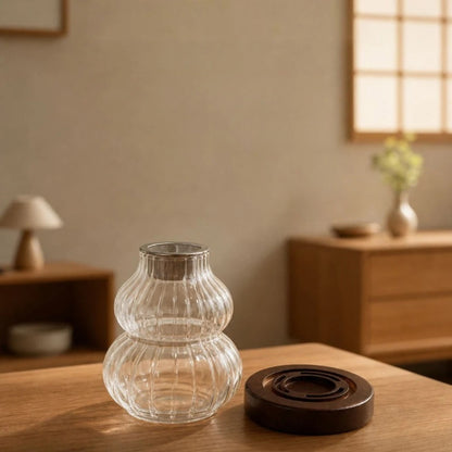 Gourd Glass Tealight Holder