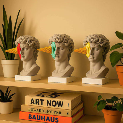 Haagen David Bust – playful reinterpretation of the classic David sculpture – STUDIO GONKA