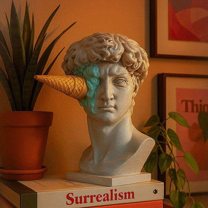 Haagen David Bust – playful reinterpretation of the classic David sculpture – STUDIO GONKA