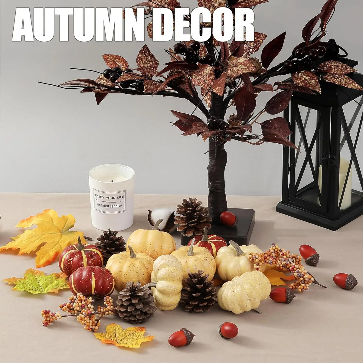 Autumn Acorn & Pinecone Filler Set