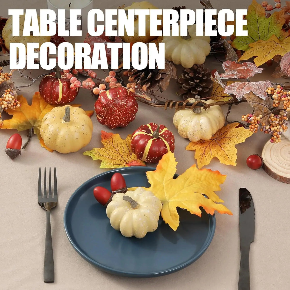 Autumn Acorn & Pinecone Filler Set