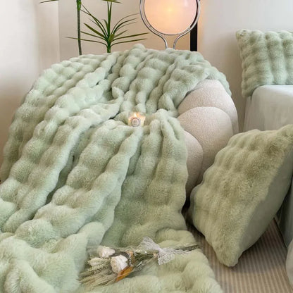 Shearling-Effect Throw