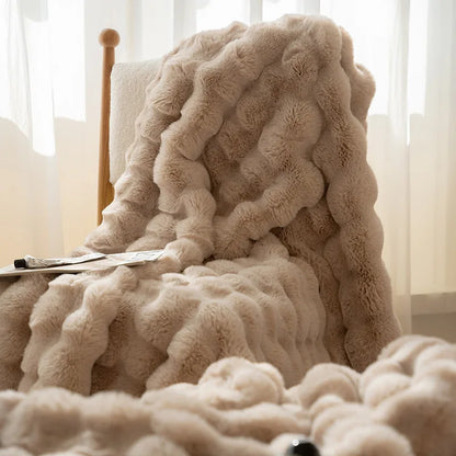 Shearling-Effect Throw