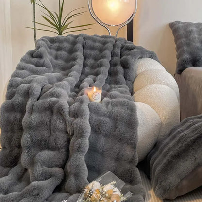 Shearling-Effect Throw
