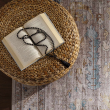 Kaumakani Knitted Jute Round Pouf