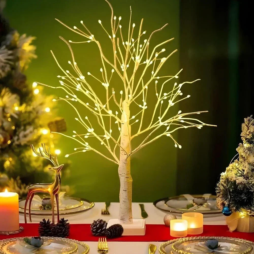 LED Birch Tree Light