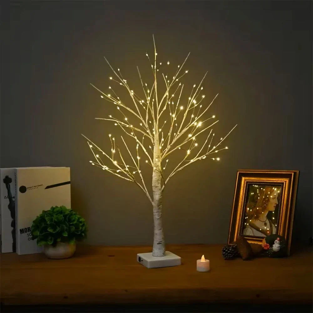 LED Birch Tree Light