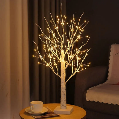 LED Birch Tree Light