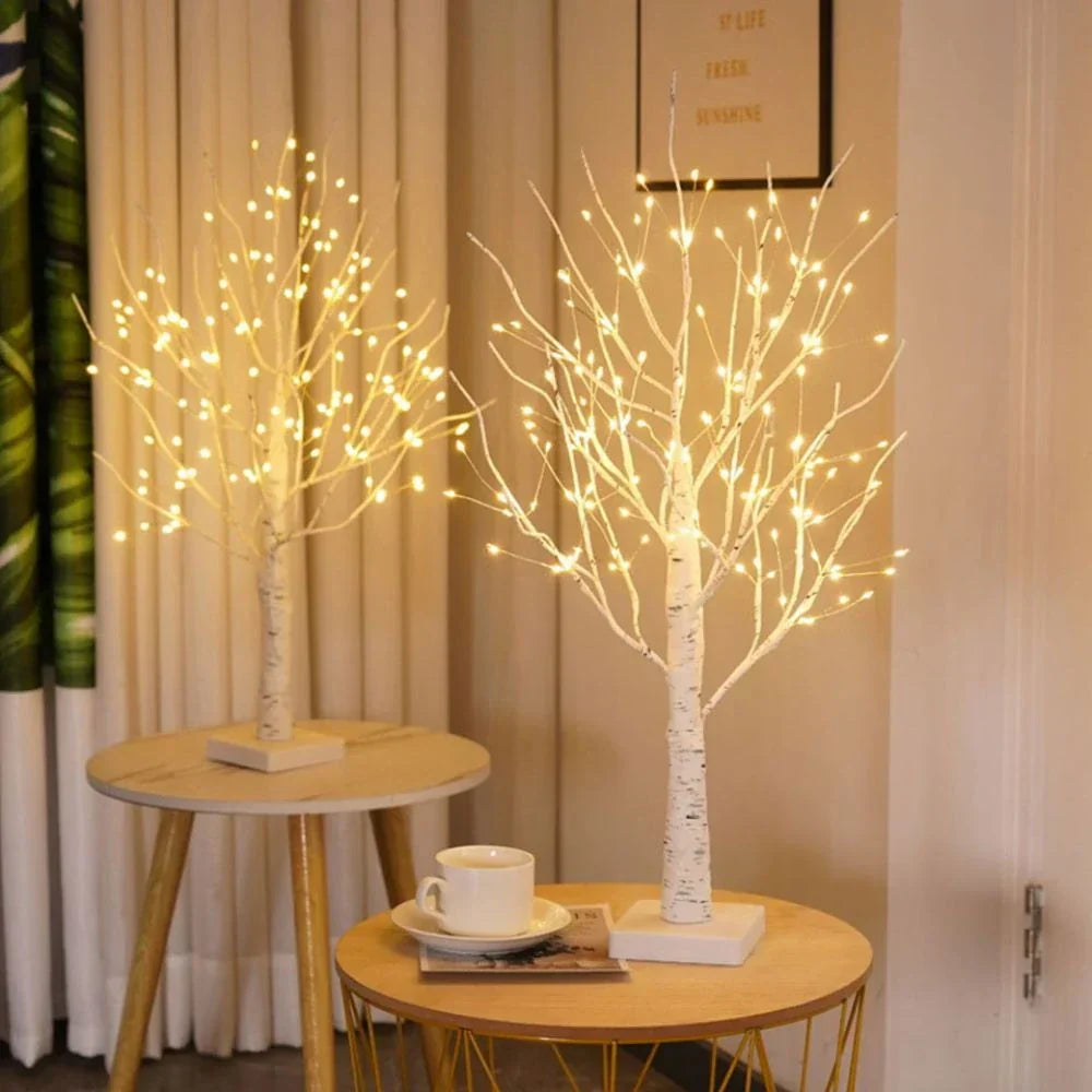 LED Birch Tree Light