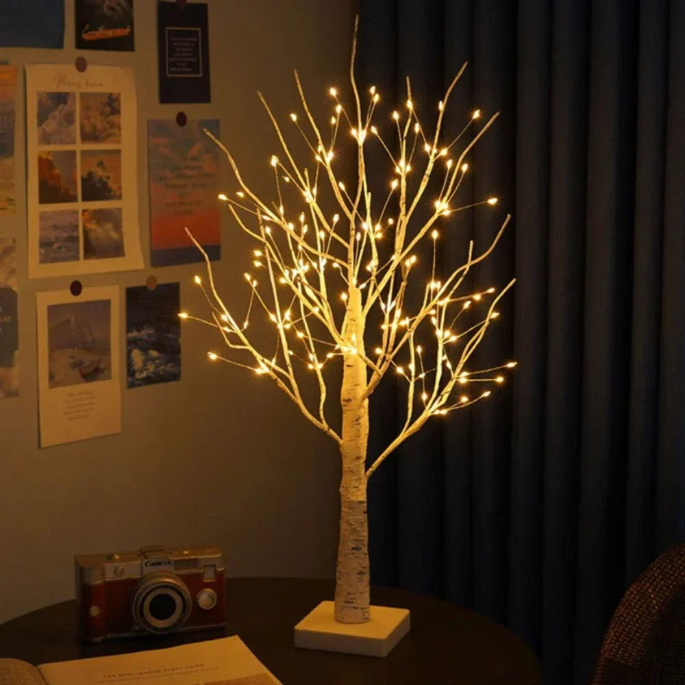 LED Birch Tree Light