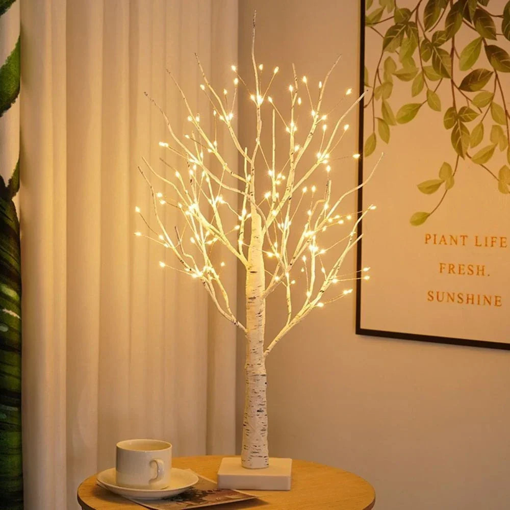 LED Birch Tree Light
