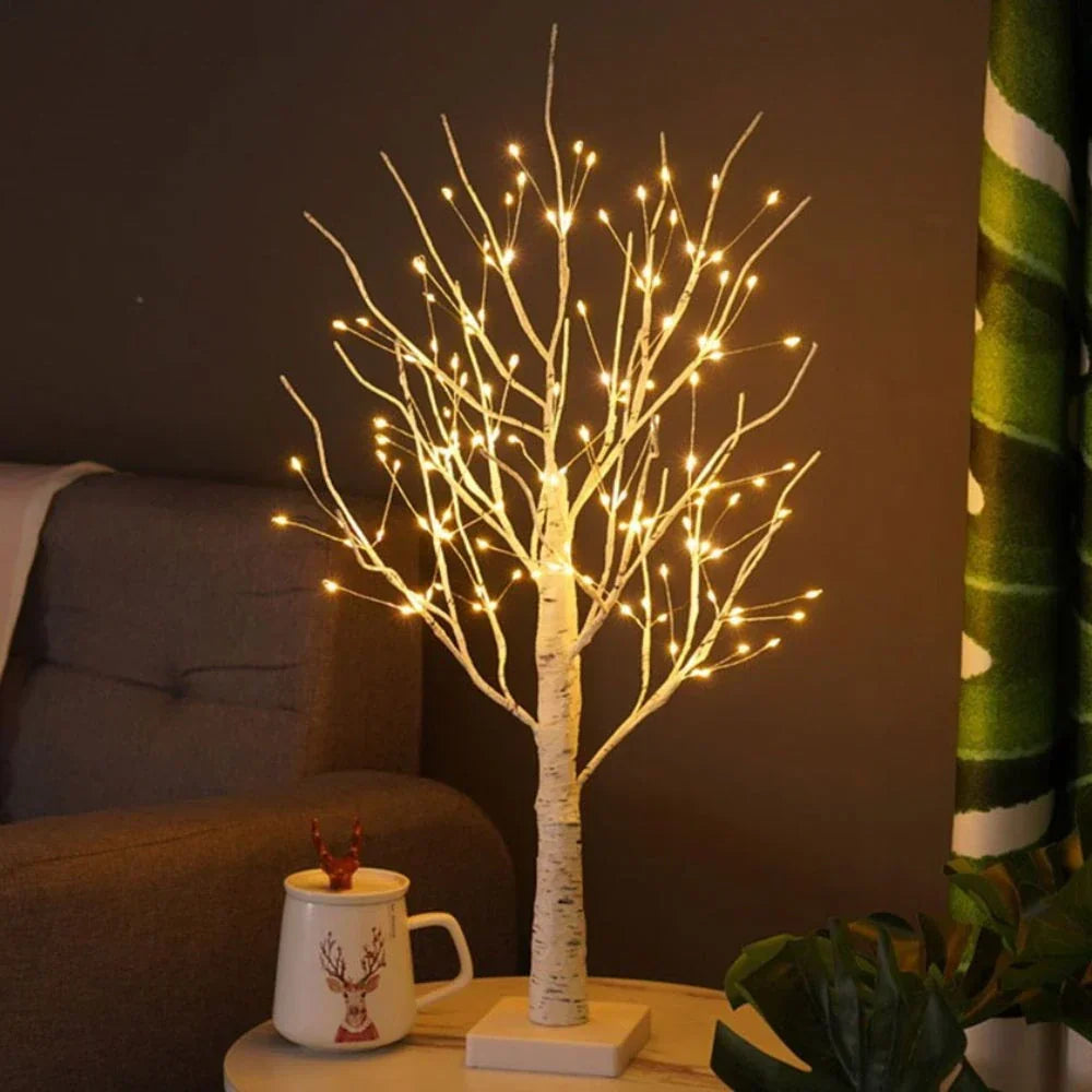LED Birch Tree Light