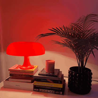 Vintage mushroom table lamp with four-bulb dome shade – STUDIO GONKA