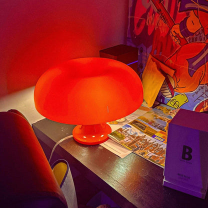 Vintage mushroom table lamp with four-bulb dome shade – STUDIO GONKA