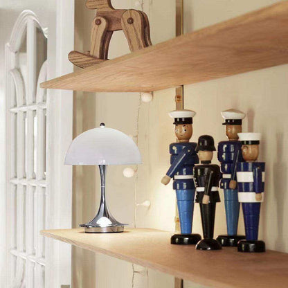 Luna Desk Lamp – minimalist rechargeable mushroom lamp – STUDIO GONKA