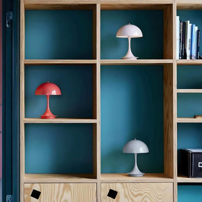 Luna Desk Lamp – minimalist rechargeable mushroom lamp – STUDIO GONKA