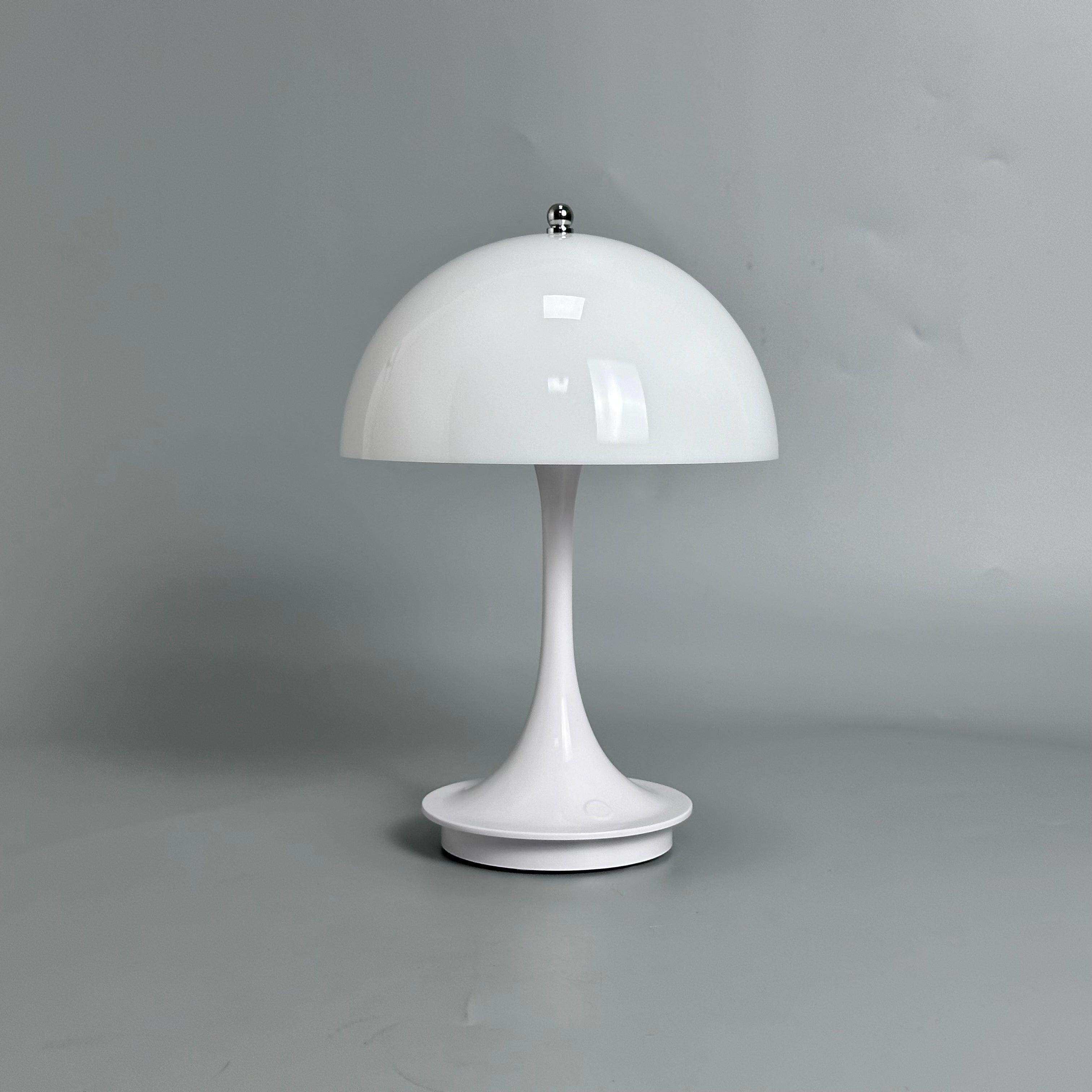 Luna Desk Lamp – minimalist rechargeable mushroom lamp – STUDIO GONKA