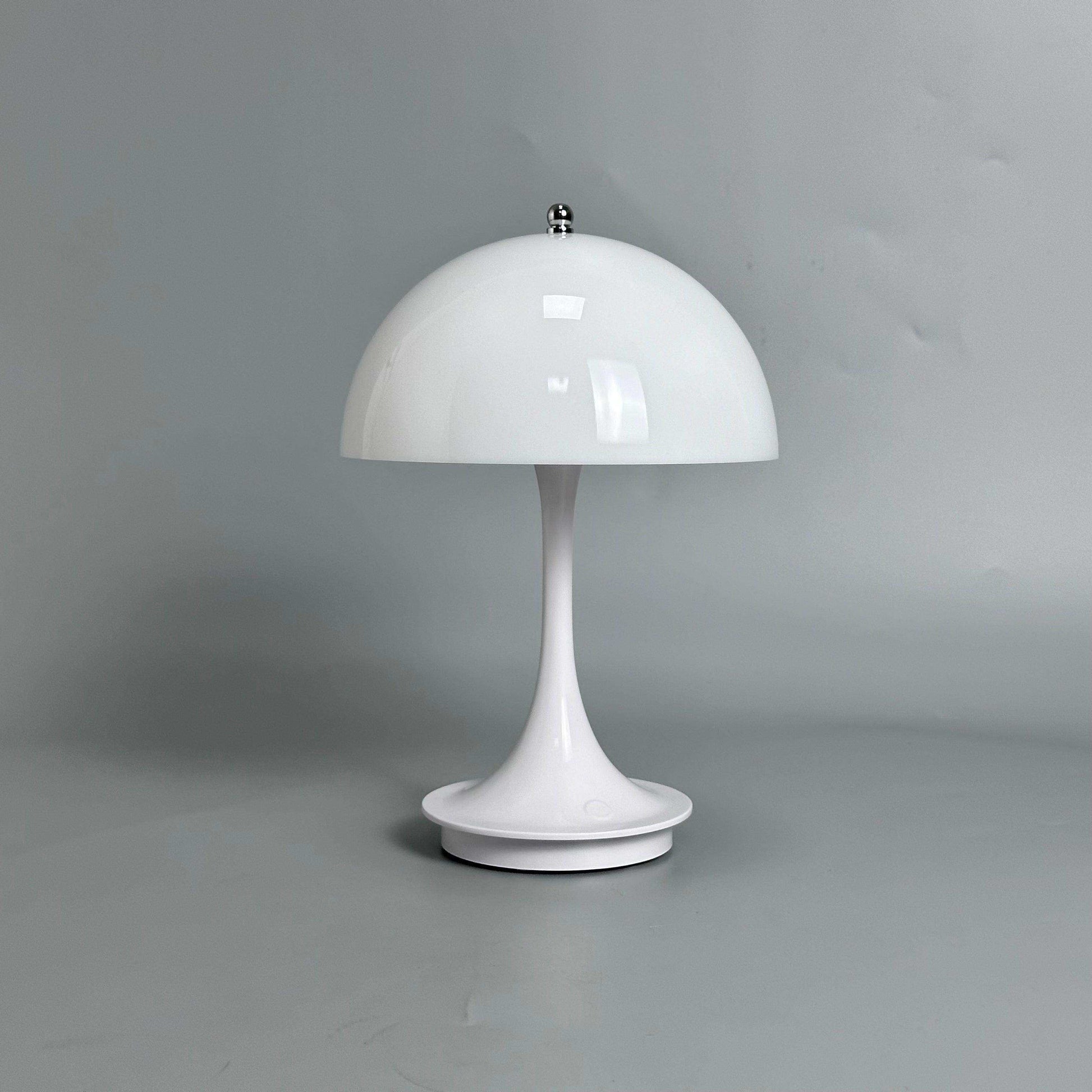 Luna Desk Lamp – minimalist rechargeable mushroom lamp – STUDIO GONKA