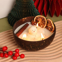 Snowman Candle