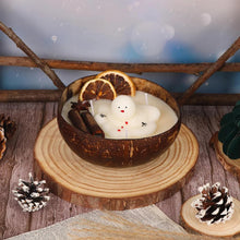 Snowman Candle