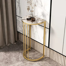 The Alana Round Console Table