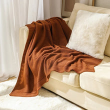 Thickened Knitted Throw Blanket