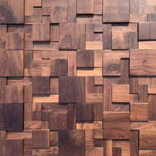 Walnut Mosaic Wall Panel
