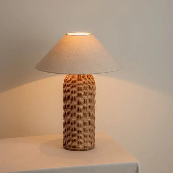 Ivory Column Lamp
