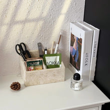 Luxury Travertine Multi-Level Vanity Tray