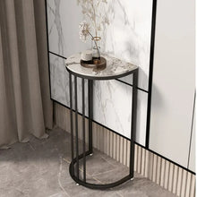 The Alana Round Console Table