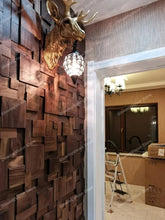 Walnut Mosaic Wall Panel