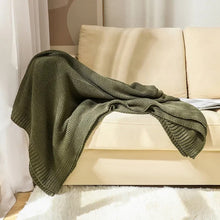 Thickened Knitted Throw Blanket