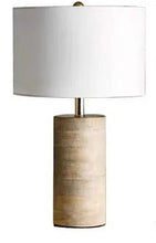 The Grand Laurent Weathered Wood Lamp