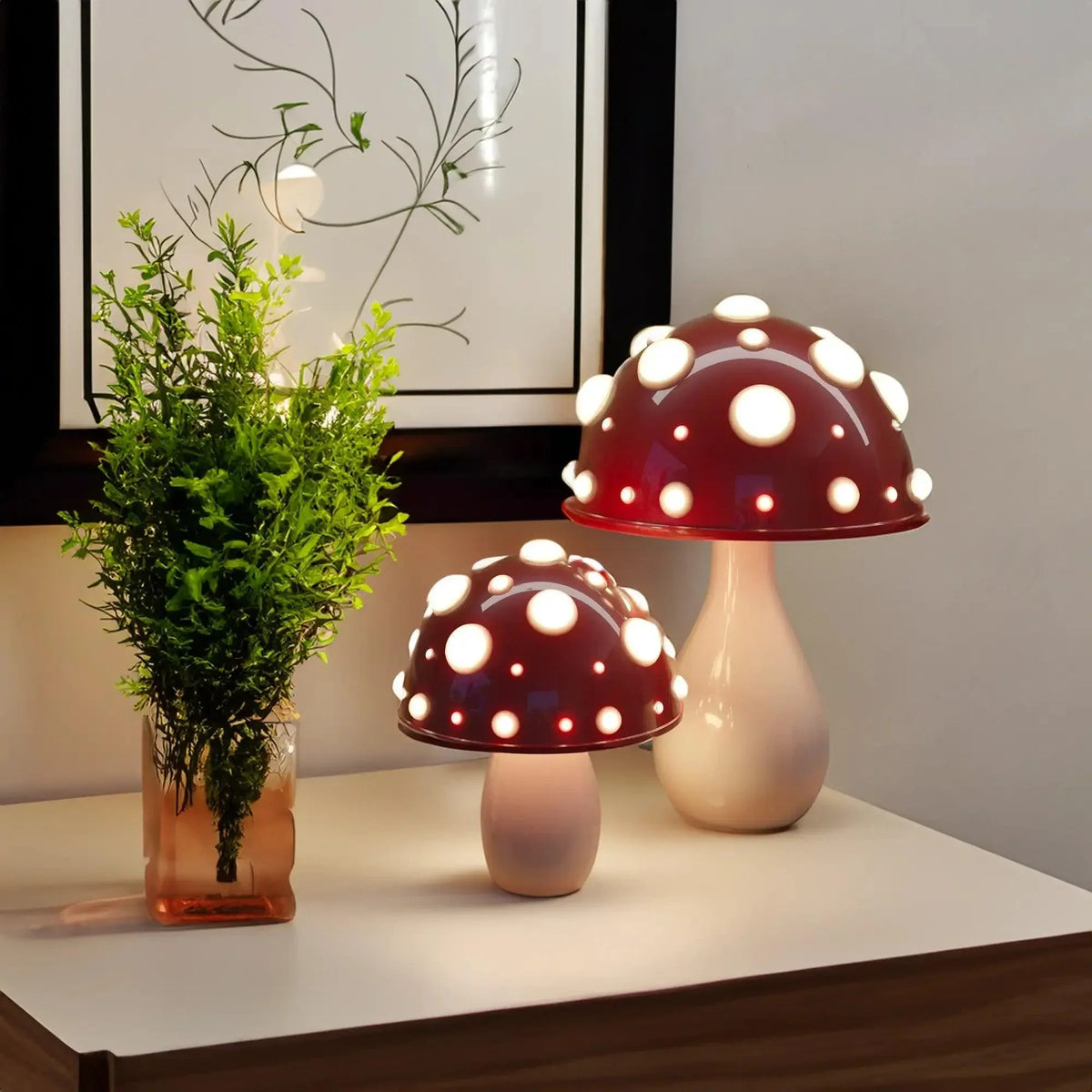 Melita Mushroom Table Lamp