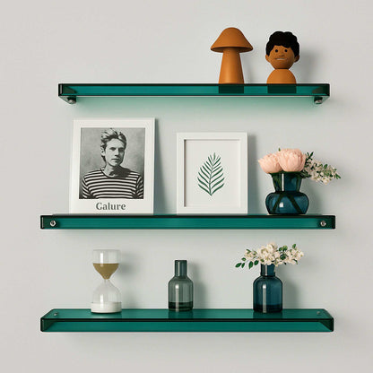 Minimal Acrylic Shelf – colorful wall-mounted storage – STUDIO GONKA