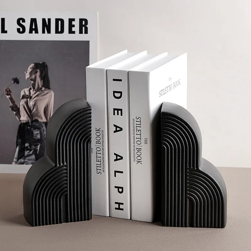 Monolith Ceramic Bookend