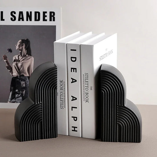 Monolith Ceramic Bookend