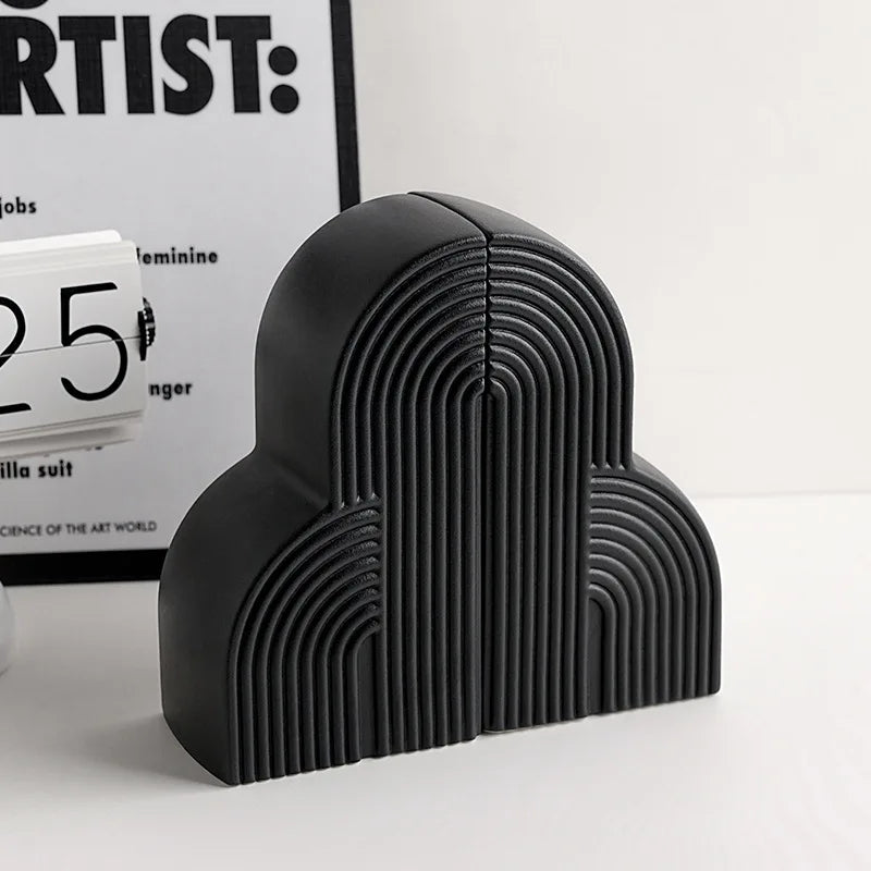 Monolith Ceramic Bookend