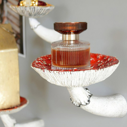 Mycelium Wall Shelf – floating mushroom shelves in resin – STUDIO GONKA