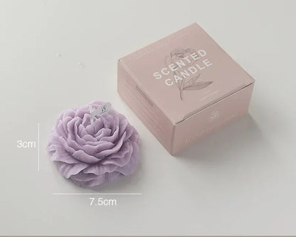 Peony Bloom Sculptural Scented Candle