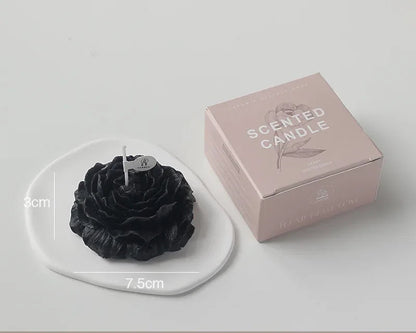 Peony Bloom Sculptural Scented Candle