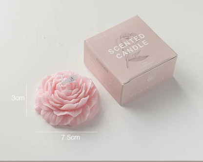 Peony Bloom Sculptural Scented Candle