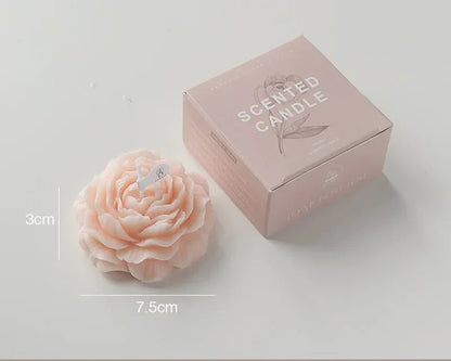 Peony Bloom Sculptural Scented Candle