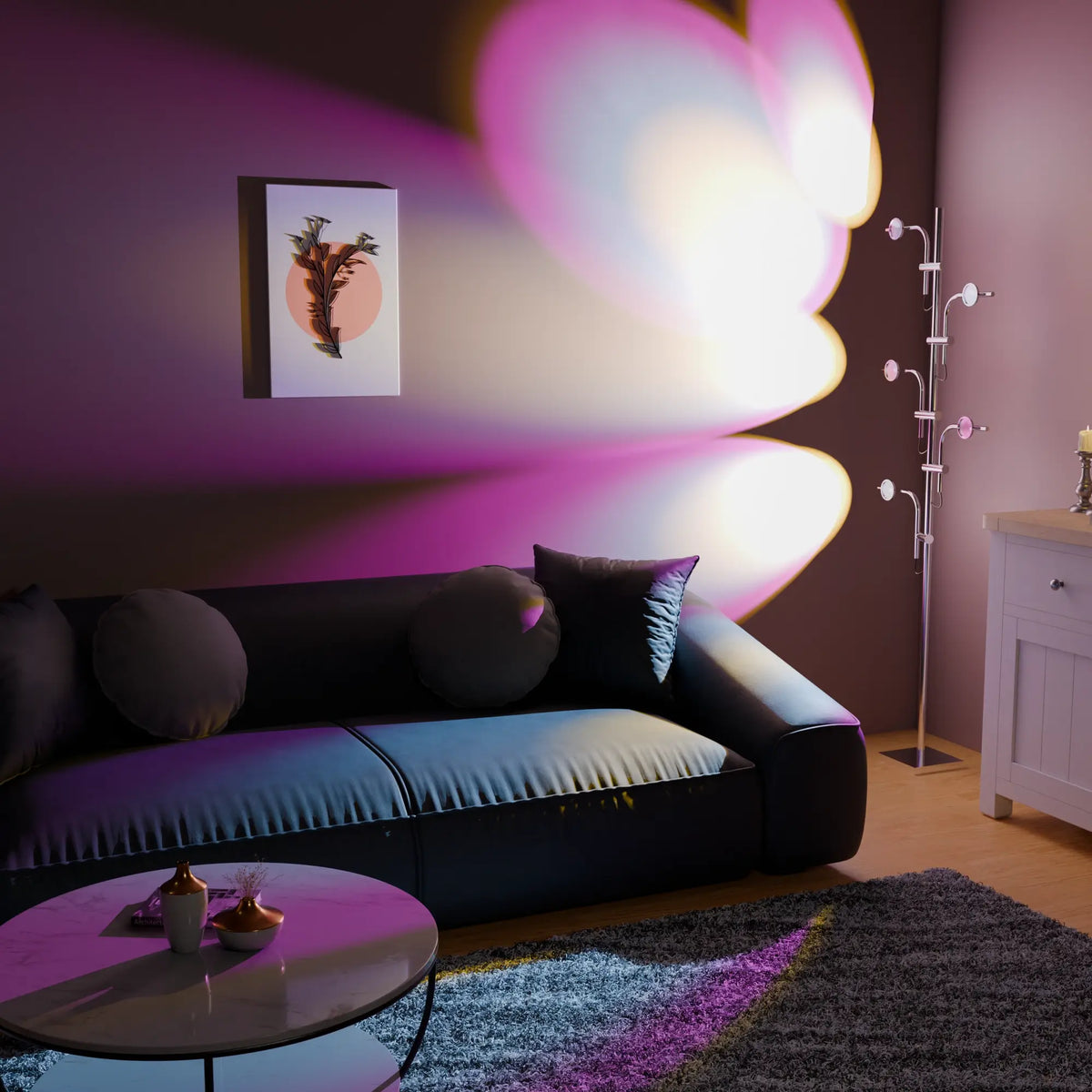 Phoenix Sculptural Floor Lamp