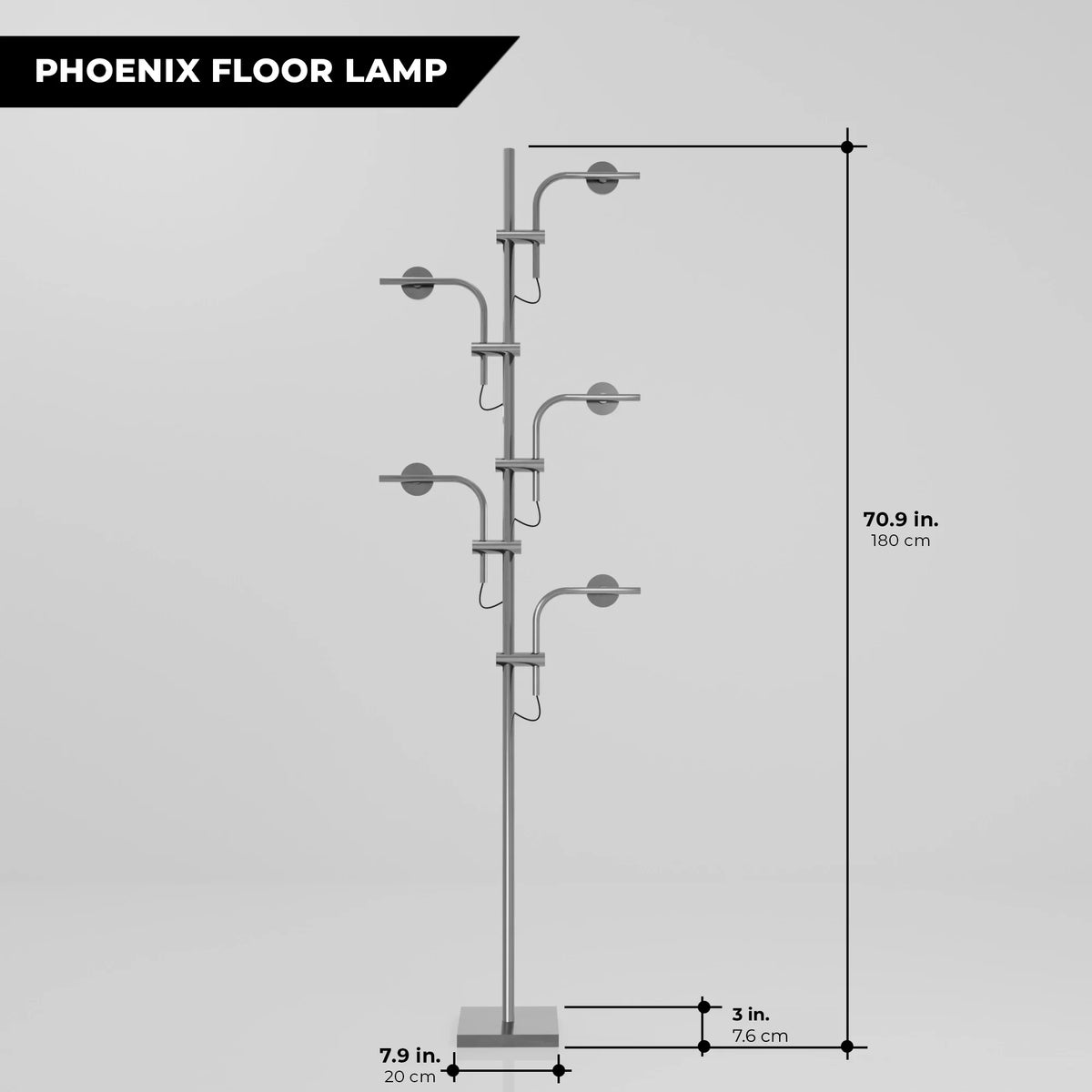 Phoenix Sculptural Floor Lamp