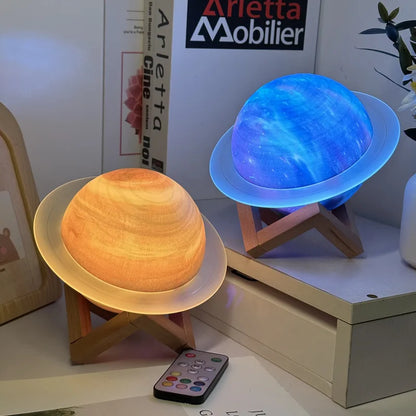 Saturna Glow Bluetooth Speaker Lamp