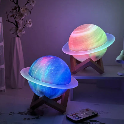 Saturna Glow Bluetooth Speaker Lamp