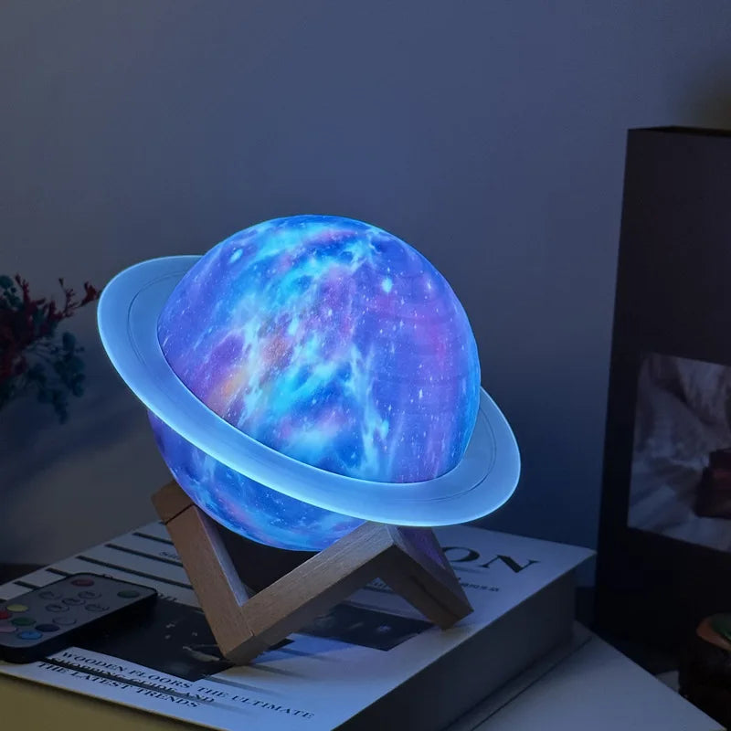 Saturna Glow Bluetooth Speaker Lamp