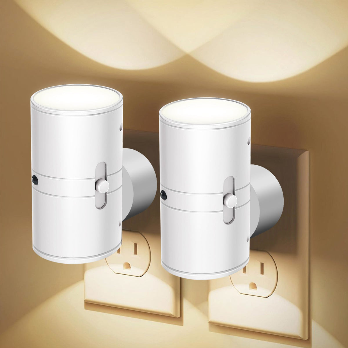 European Plug-In Sensor Night Light